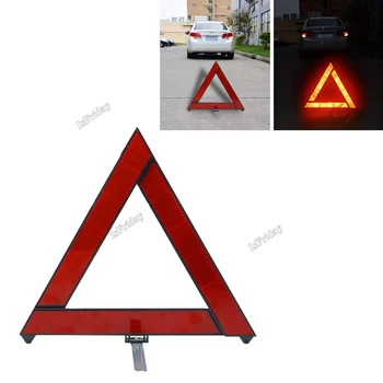 Предупреждение за извънредна счупят колата, Статив, Сгъваема Триъгълна рефлектор, знак, Триъгълни рефлектор, Автомобилни Аксесоари