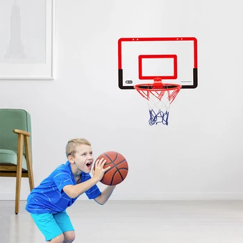 Забавен Преносим Мини-Баскетбол Обръч Toys Kit За Домашни Баскетболни Фенове, Спортни Игри, Набор От Играчки За Деца