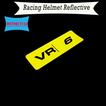 Стикер за автомобил, мотоциклет, състезателна каска, Светоотражающая стикер, творчески готин стил VR4 6 за YAMAH A Hond a Suzuk i i Kawasak
