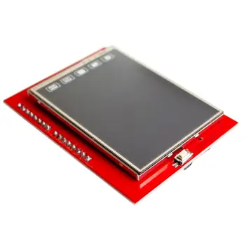 LCD модул TFT, 2.4 инчов TFT-LCD екран, такса UNO R3 и поддръжка на мега 2560