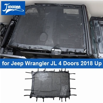 Автомобилна Мека Покрив с сенника за Jeep Wrangler JL 4 Врати 2018 2019 2020 2021 2022 2023 Топлоизолационна Окото С Защита От Uv
