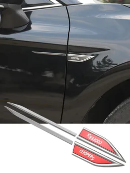 2 елемента автомобилни икони, етикети в страничната врата, калници, икони за ножове, орнаменти, аксесоари за Mini John Cooper R56 F56