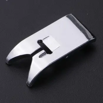 Метална прижимная лапка за шевни машини сребрист цвят, универсален, 32x15 мм