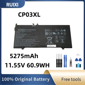 RUIXI Оригинална Батерия CP03XL за лаптоп HP Spectre x360 13-ae HSTNN-LB8E 929066-421 929072-855 TPN-Q199 11,55 В 60,9 Wh RUIXI Или