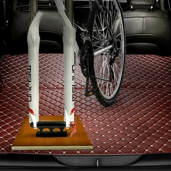 Категория вилици ос от алуминиева сплав Гъвкав велосипед Фиксиран скоба на предната вилици Поставка за закрепване наем път за автомобил suv Наем