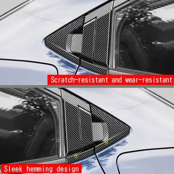За Honda Vezel HRV/XRV 2018-2022 ABS Въглеродни Кола Влакна Врата Купа Аксесоари Стикер на Задната Рамка Дръжка Протектор D6M6