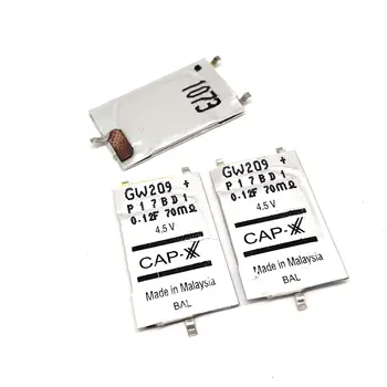 1 бр. ултра тънък кондензатор CAP-XX GW209 4.5V0.12F, кондензатор super farad 4,5 V.