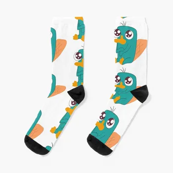 Чорапи Baby Perry The Platypus, дизайнерски нов комплект In's, чорапи за момичета, мъжки