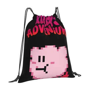 Видеоигри Kirbys Adventure Nes Чанти дантела прозорци, спортна чанта, чанта за книги, чанта за плуване, пазарска Чанта, раница за езда