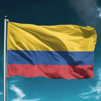 Флаг Колумбия Водоустойчив Национален Банер, който да се вее на открито Декор, Украса на Градината Фон на стените на Държавна подкрепа Поздрави Радвам