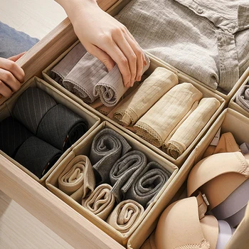 Органайзер за дрехи, кутия за съхранение на бельо, гардероб, отделение за чорапогащи, чорапи, кутии за съхранение при пътуване, домашно кутия за съхранение