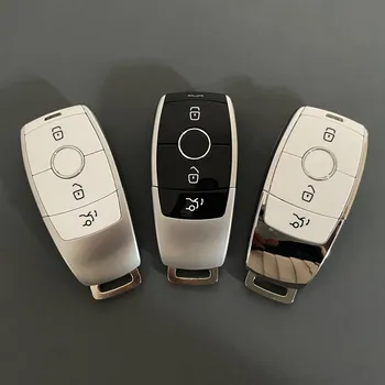 За Mercedes-Benz нова A/C/E/S/G клас E300L/GLC260/G63/GLC300/G500/S350/S400/S50 подмяна на модернизация на черупката ключ в стил яблоневого дърво