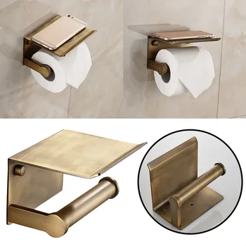 Космически алуминиев квадратен държач за тоалетна хартия, Държач за тоалетна хартия, държач за мобилен телефон, Държач за кърпички, Държач за тоалетна хартия, Тоалетна хартия