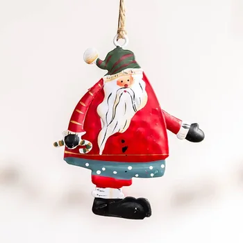 1бр Cartoony Ангел Дядо Коледа, Снежен човек, Коледни декорации Висящи Висулки Коледно Дърво Висящи украси Празнични подаръци
