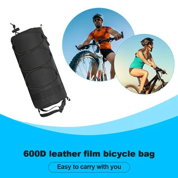 Чанта за каране на волана, колоездене, чанти, водоустойчива чанта за дограма, богат на функции преносима чанта през рамо, аксесоари за велосипед